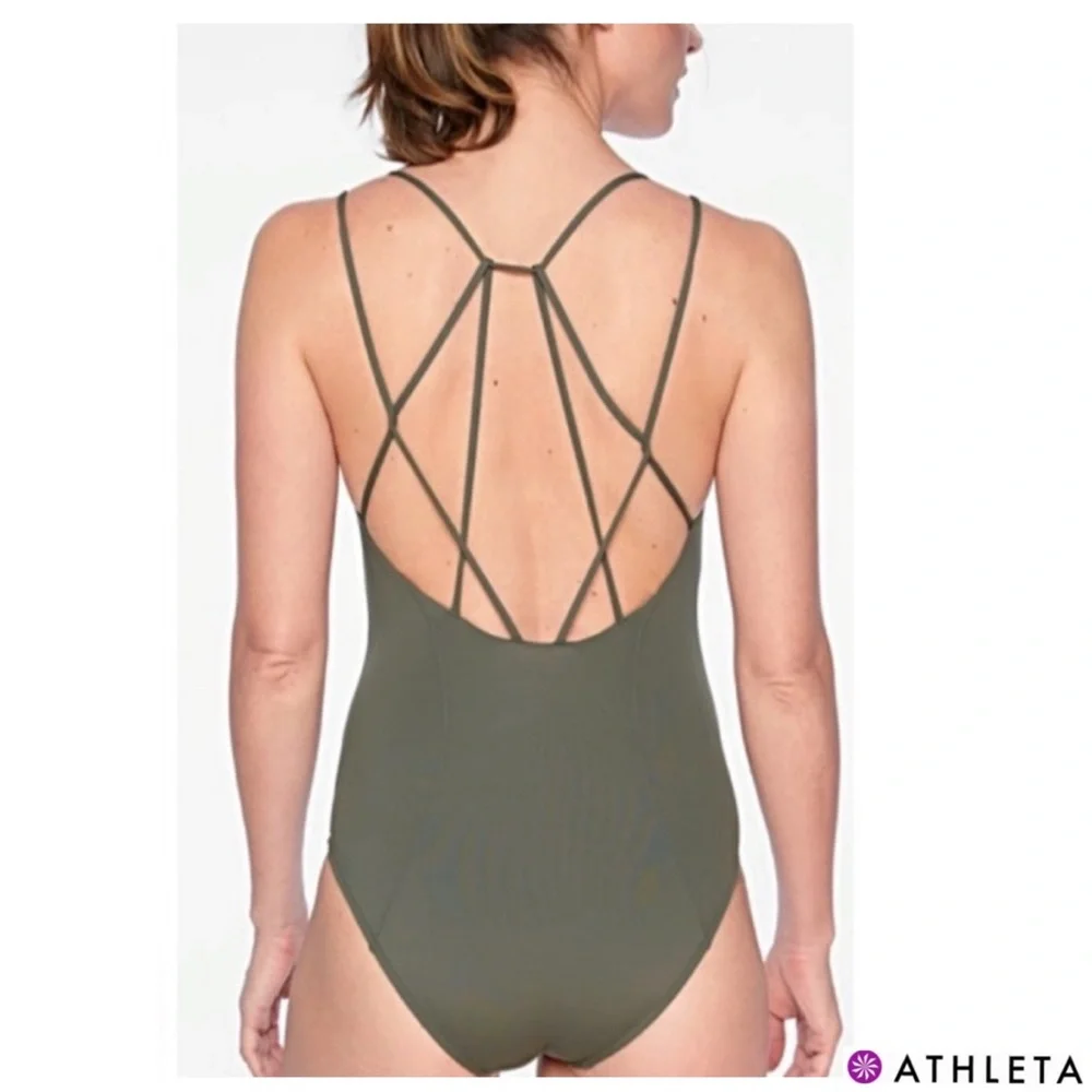 ATHLETA Cortes One Piece Swimsuit XL Swim Swimsuit NWTS-$100 - Picture 2 of 7